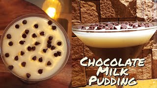 Chocolate milk pudding egg less easy to make pudding cardamom kitchen