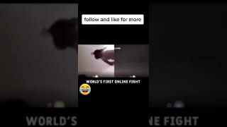World's First Online Fight #shorts