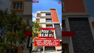 🏢 Premium G+4 Residential Building in Nagarbhavi | ₹2 Lakh Monthly Rental Potential | ₹6.60 Cr