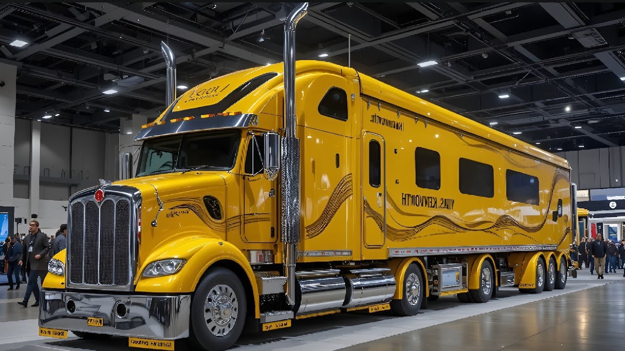 Big Rig ️ Dream Home! 🛏️🚚 Inside the Kenworth T2000 Motorhome! #truck # ...