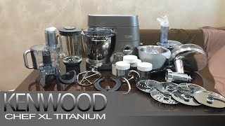 Кухонная машина KENWOOD Chef XL Titanium Распаковка