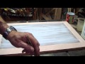 Laminate foam wings cores with brown kraft paper