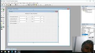 TUTORIAL📲Membuat Program Komputer untuk Menghitung Momen dengan VB📏📏