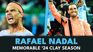 Best Rafa Nadal Shots & Moments In 2024 Clay Season 🧡