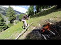 COOKING FULL CHICKEN IN THE FOREST OF GAPPA VALLEY | NAGAR VALLEY - GILGIT BALTISTAN - PAKISTAN |