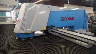 Euromac Model#  MTX Index 1250/30-2250 CNC Punch with Load/Unload System