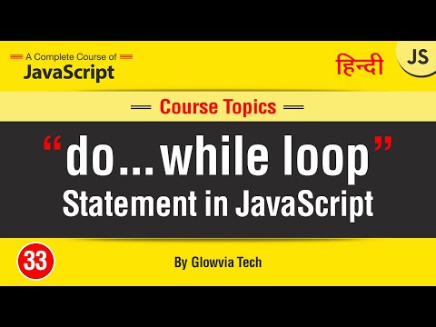 do...while loop | Do While Loop Tutorial in Hindi / Urdu