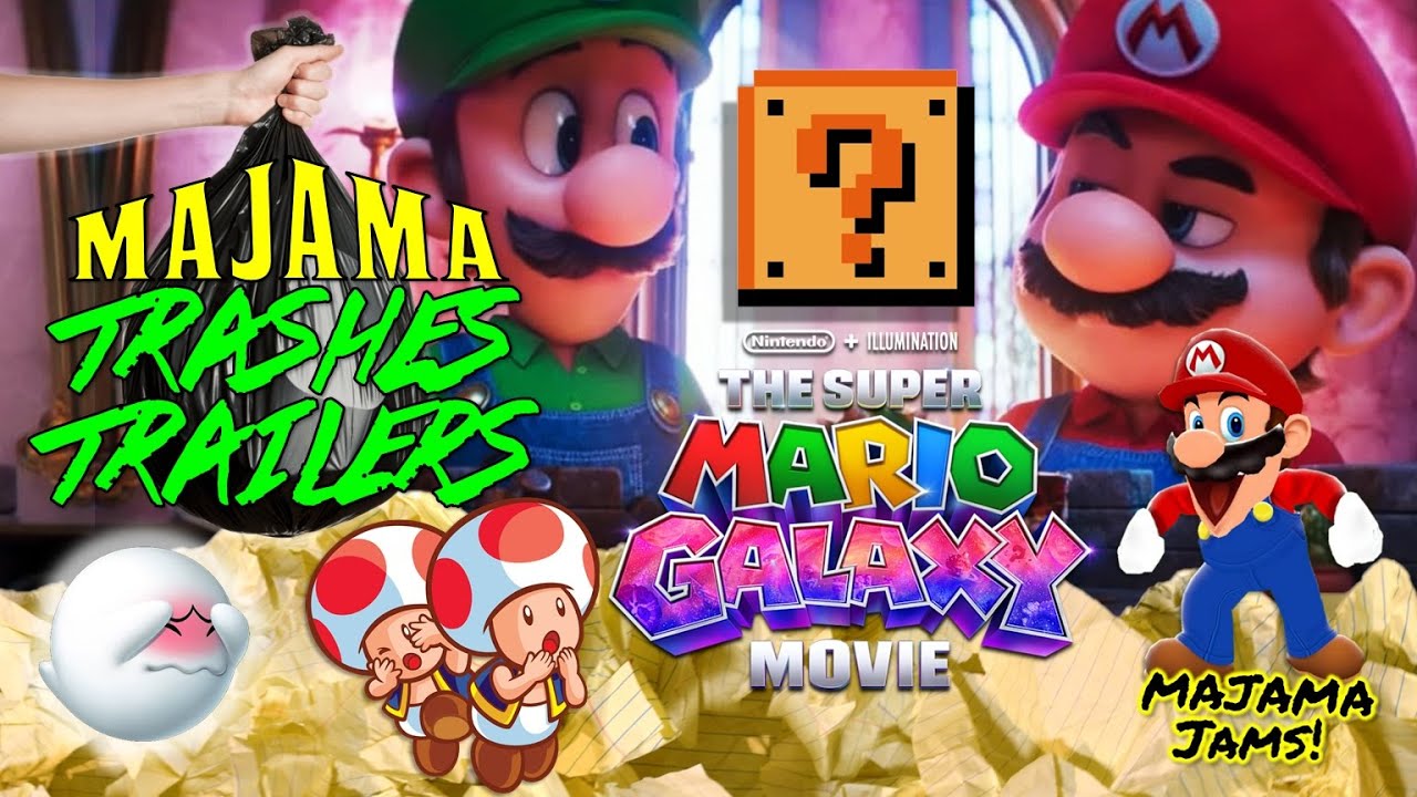 Majama Rrrrr MaJaMa Jams Trashes Trailers Ep. 14 – Super Mario Galaxy - YouTube