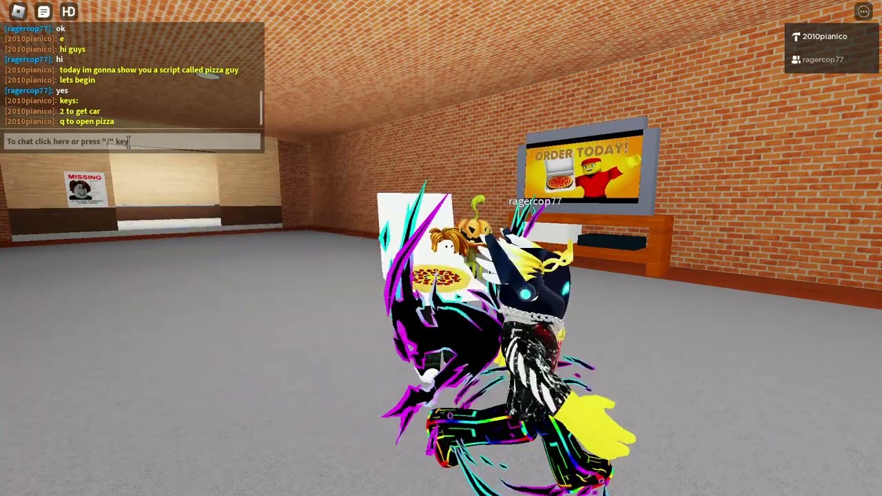 Roblox Pizza Guy Require Script Showcase Code YouTube 