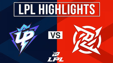 UP vs NIP Highlights ALL GAMES | LPL 2025 Split 3 | Ultra Prime vs Ninjas in Pyjamas