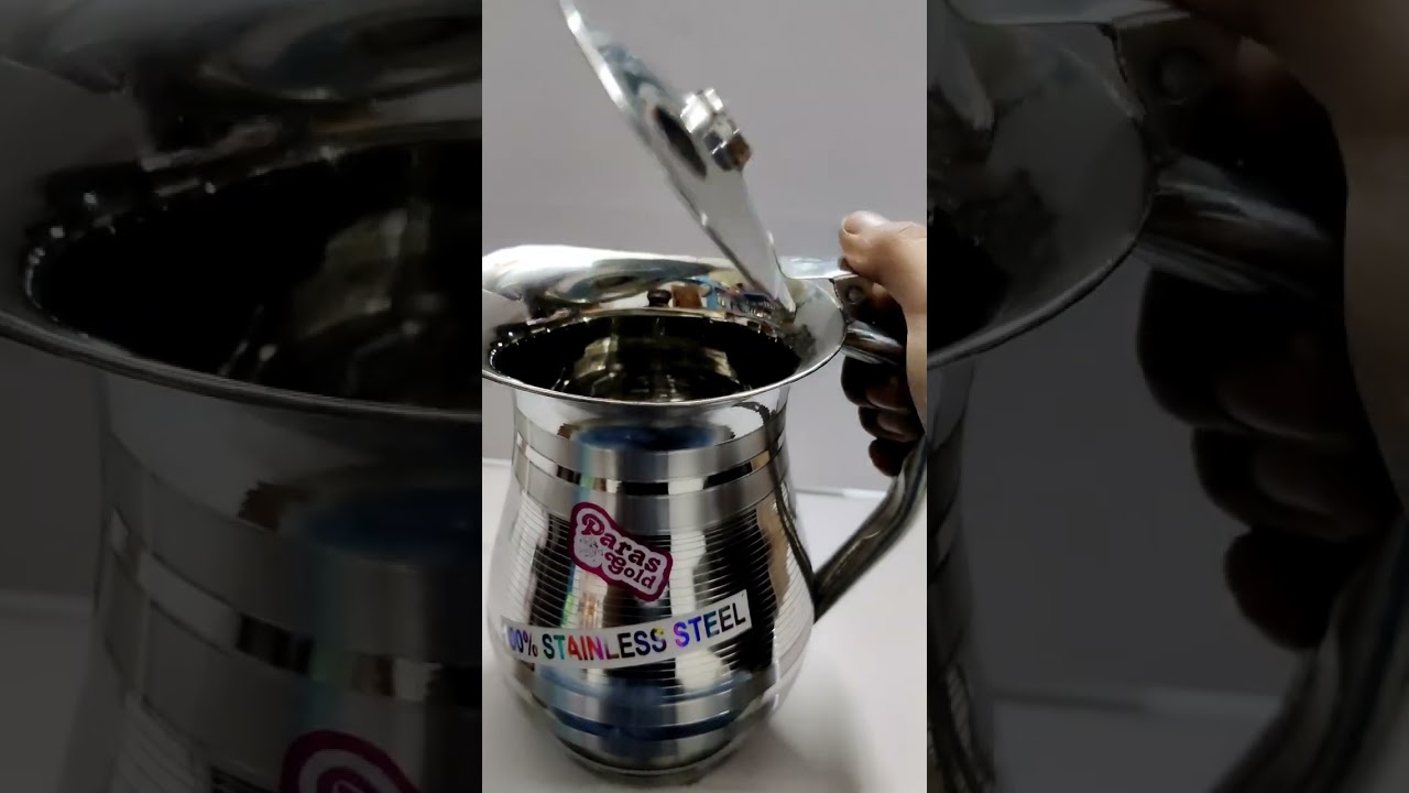 Stainless Steel Henza Jug | Available on IndiaMART