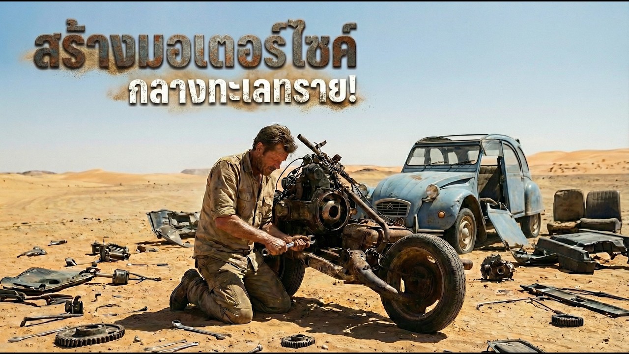 12 วัน กลางนรกซาฮาร่า! ชายผู้เปลี่ยนเศษเหล็กให้เป็นทางรอดด้วยมือเปล่า | PODCAST ประวัติศาสตร์ EP.43