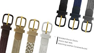 leather covered buckle