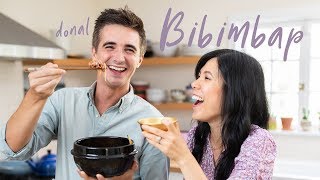 BIBIMBAP and Silliness with DONAL SKEHAN!!! | HONEYSUCKLE