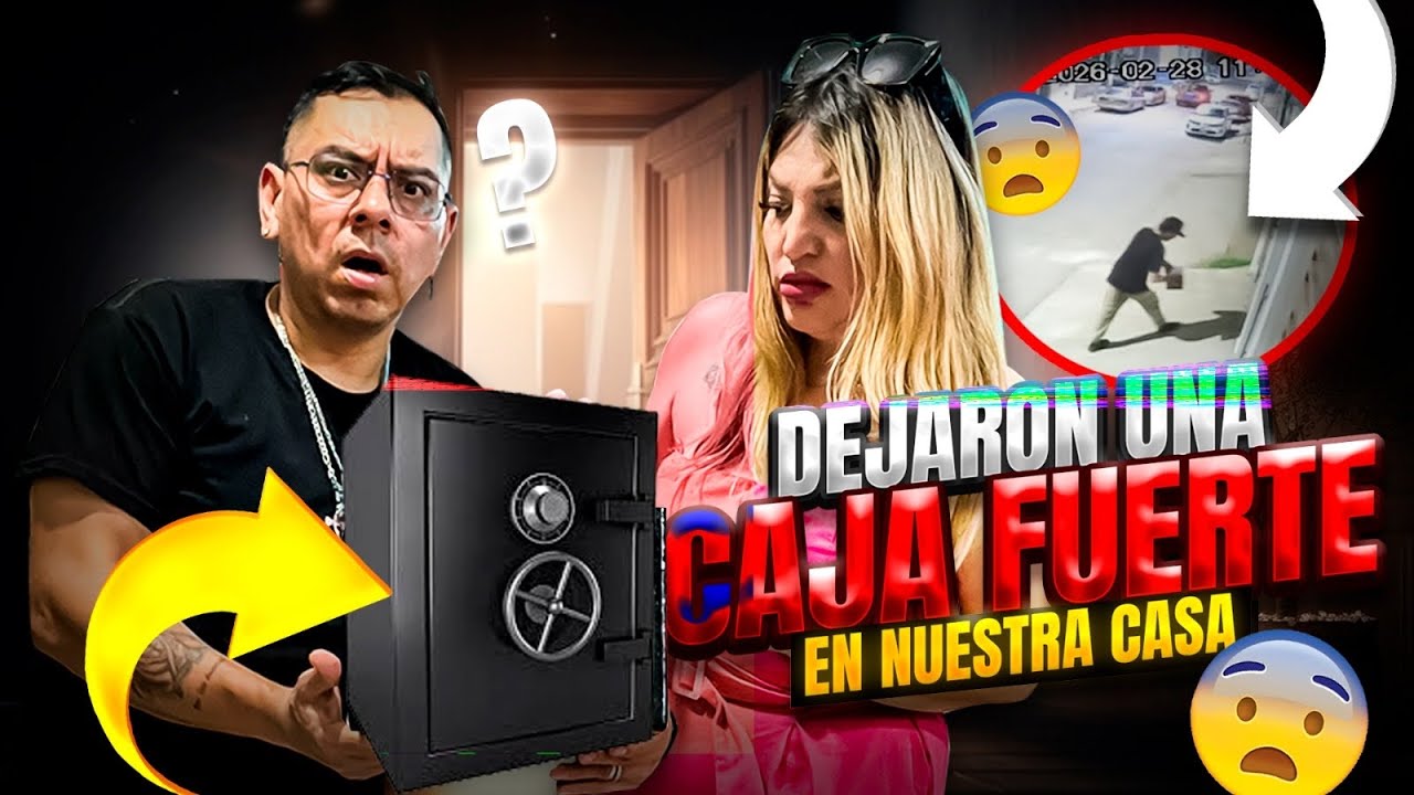 un EXTRAÑO’ DEJO’ una CAJA’ FUERTE’ en NUESTRA’ CASA’❌😳// quien y porque lo hiso❓😨