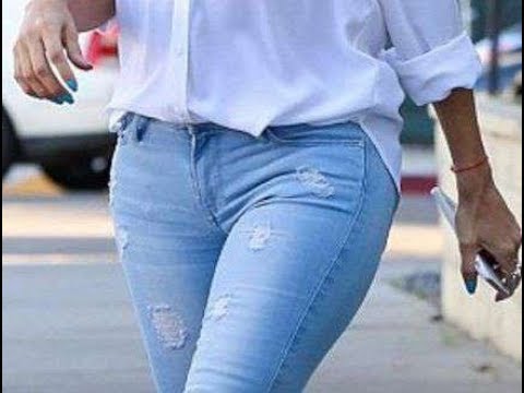 white shirt and denim jeans