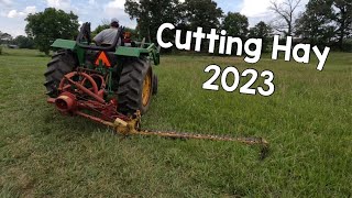 Cutting Hay With A 451 Sickle Mower