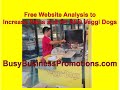 Free Website Analysis to Increase Sales and for Local SEO Veggi Dogs by BusyBusinessPromotions.com