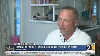 WATCHDOG REPORT: Dozens of violent incidents inside private prison