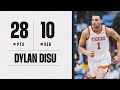 Dylan disu catches fire to lead texas to sweet 16