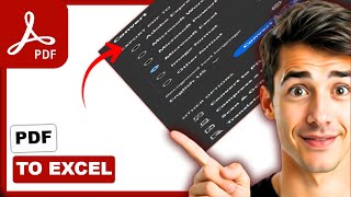 How to convert PDF to Excel in Adobe Acrobat (Full Approach)