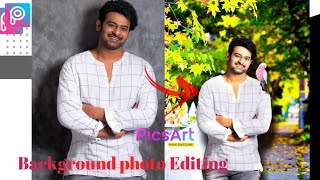 picsart photo editing background change/ South actor Prabhas photo editing tutorial screenshot 5