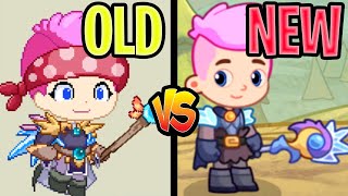 *NEW* VS OLD Prodigy CHARACTER UPDATE!!!