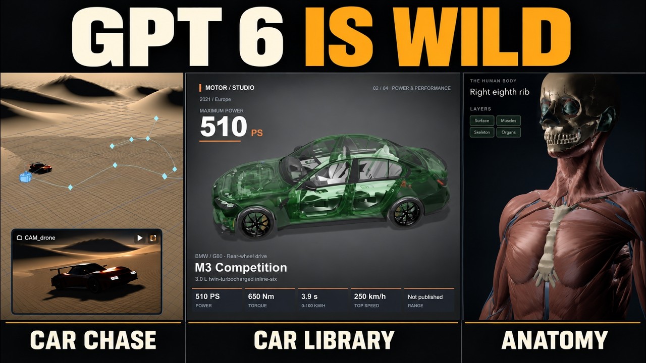 Video thumbnail: GPT-6 Astra: Usecases for Content Creators