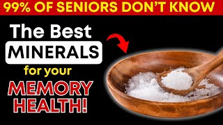 SENIORS Top 3 Minerals to Instantly Boost Brain Power After 60 — Are You Deficient