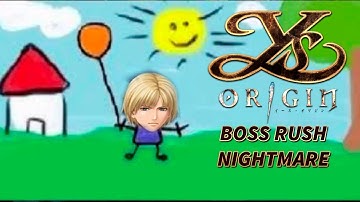 Ys Origin - Hugo Boss Rush【Nightmare】