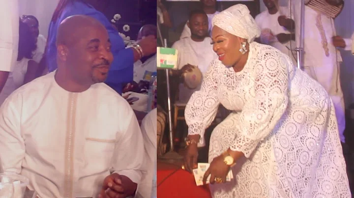 MADAM SAJE IYA OBA MC OLUOMO DANCE LIKE NEVER BEFORE MOMENT ALAYO SINGS FOR HIM
