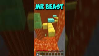 Dream Vs Noob Vs Pro Vs Mr Beast Vs Techno: Minecraft Parkour #Shorts #Gaming