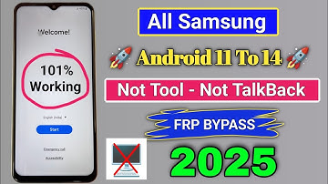 All Samsung FRP Bypass 2025(100% Work) Android 12-11-14 Latest Trick💯% FRP Unlock Without Pc 2025