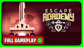 Escape Academy Full Gameplay Walkthrough (ALL PUZZLES)