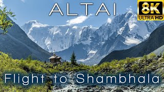 Горный Алтай. Полет к Шамбале. Гора Белуха. 8K 60FPS