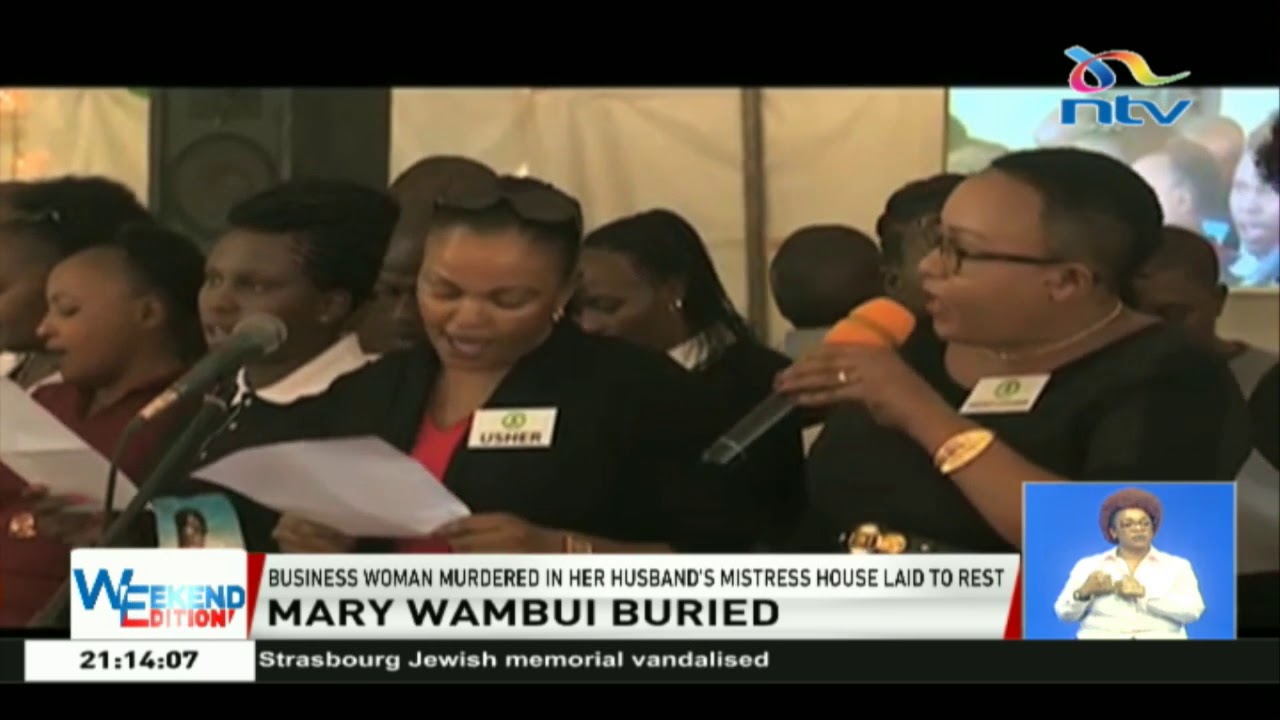 Mary Wambui laid to rest