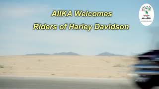 “AIIKA WELCOMES HARLEY DAVIDSON RIDERS” Resimi