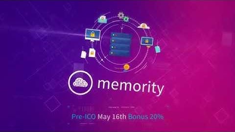 Memority ICO - data storage revolution on blockchain!