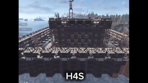 HOW H4S PLAYS IN RUSTALITY 10X🔥 #rust #rustgame
