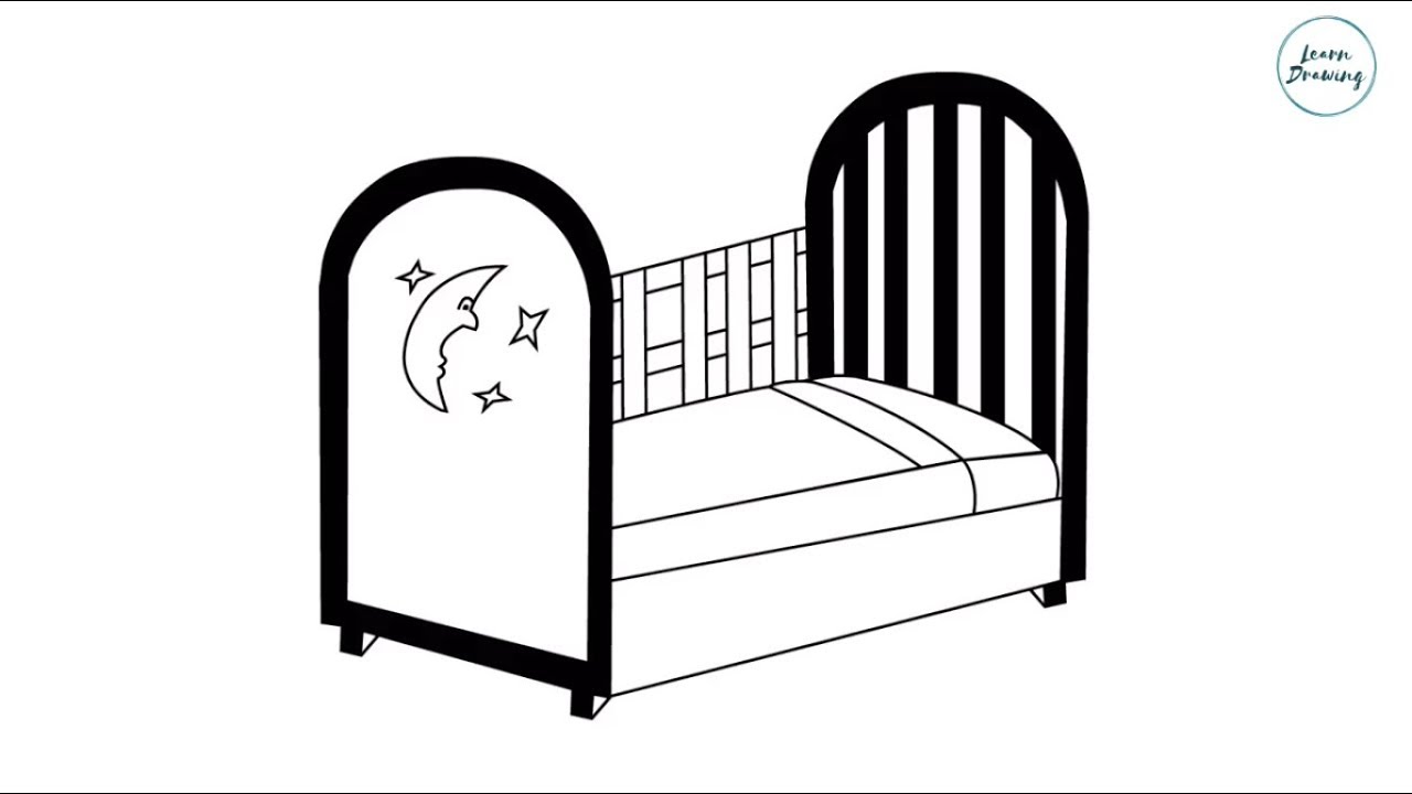 613 Baby Cot Sketch Images Stock Photos  Vectors  Shutterstock