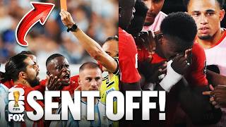 Switzerland's Breel Embolo SENT OFF 🟥 Given Second Yellow Card After VAR Review for Simulation