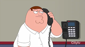 Family Guy - "Joe is on a vacation" voice mail