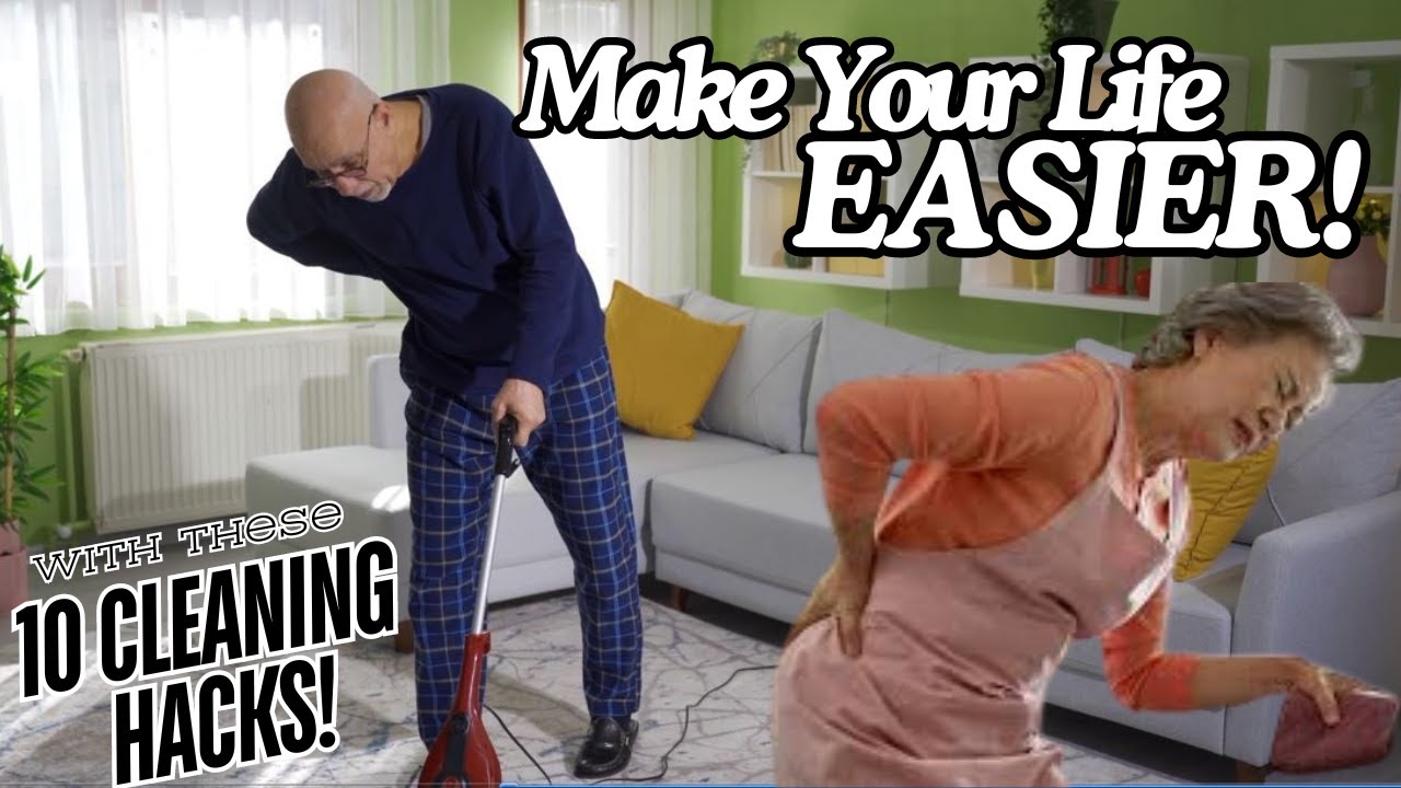 Game Changing Cleaning Hacks for Seniors and Everyone! - YouTube