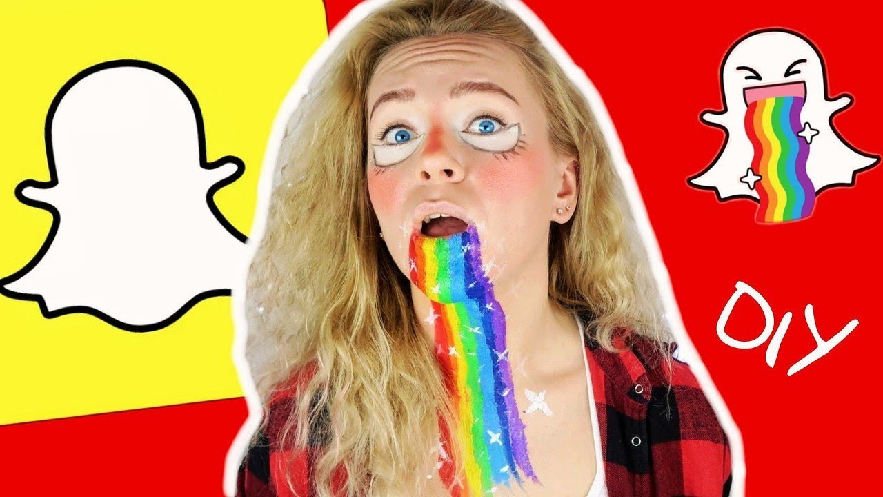 МАКИЯЖ НА ХЭЛЛОУИН ? DIY КОСТЮМ НА ХЭЛЛОУИН В СТИЛЕ СНЭПЧАТ / Snapchat Halloween Costumes