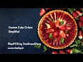 Custom cake orders simplified by RisePOS
