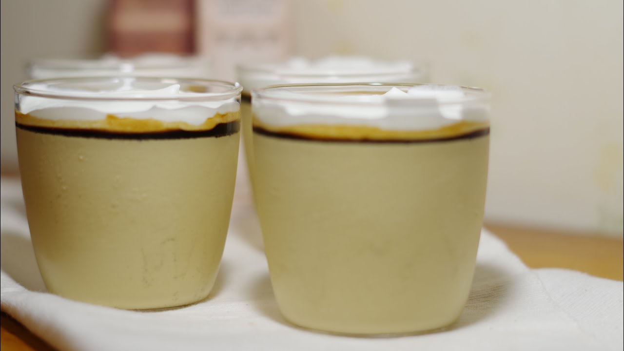 [とろける] 香ばしいほうじ茶プリン