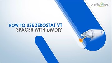 How to Use Zerostat VT Spacer with pMDI | Cipla Breathefree