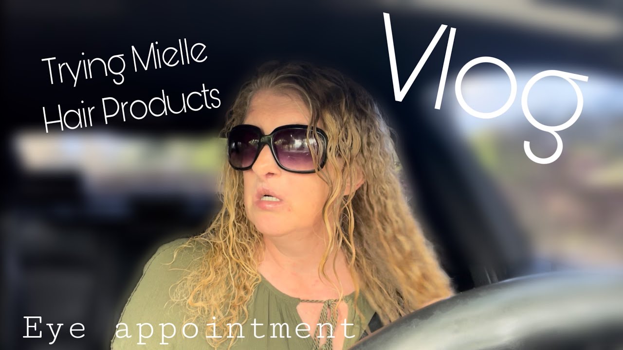 Trying out Mielle Hair Products | Off to my Eye Appointment | Vlog