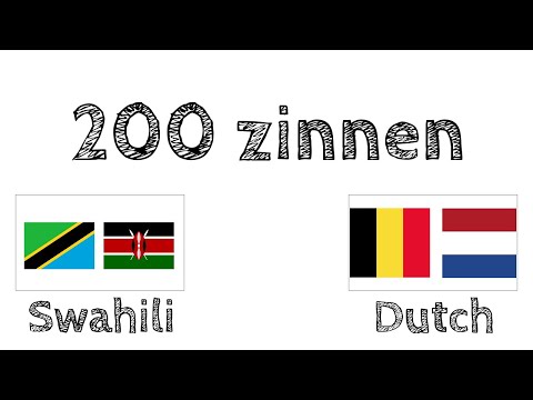 Video: Hoeveel woorde is daar in Swahili-taal?