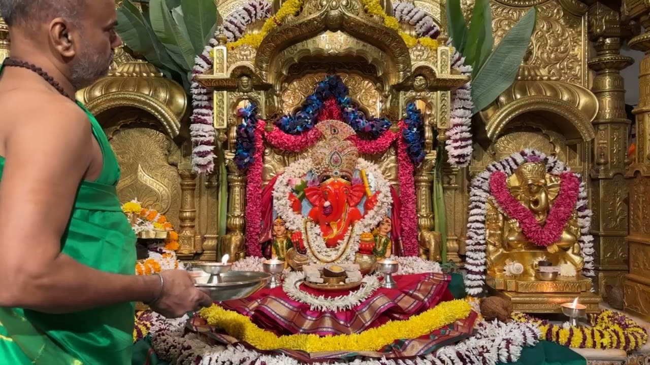 श्री सिद्धिविनायक LIVE आरती दर्शन | Siddhivinayak Ganpati Dadar Aarti🙏🏻 ०४/०२/२०२६🛕